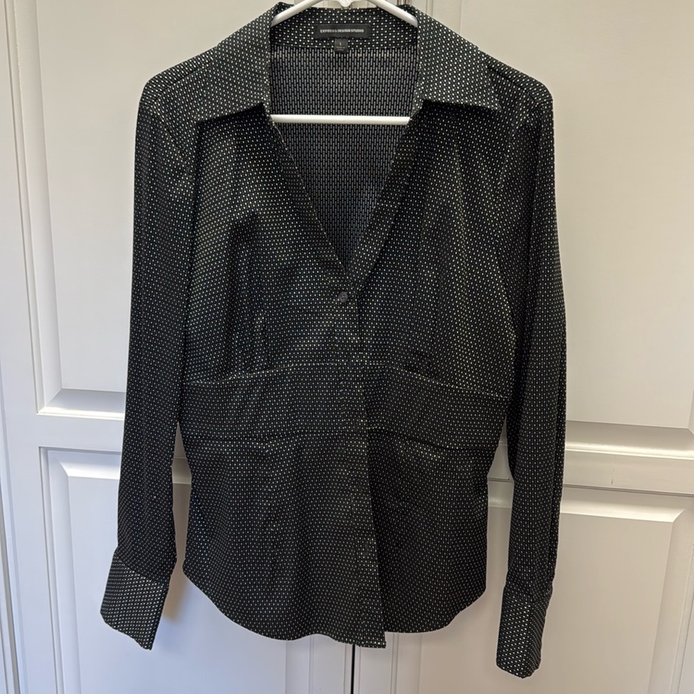 Express Design Studio blouse size L